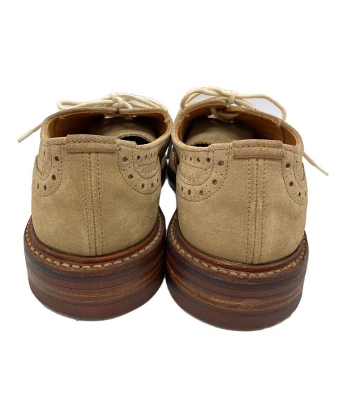 Tricker's（トリッカーズ）Tricker's (トリッカーズ) スウェードウィングチップシューズ ベージュ サイズ:7 1/2の古着・服飾アイテム