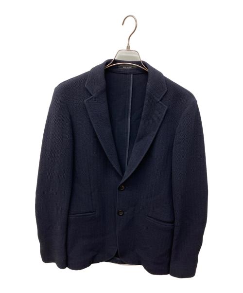 GIORGIO ARMANI（ジョルジオアルマーニ）GIORGIO ARMANI (ジョルジオアルマーニ) テーラードジャケット ネイビー サイズ:56の古着・服飾アイテム