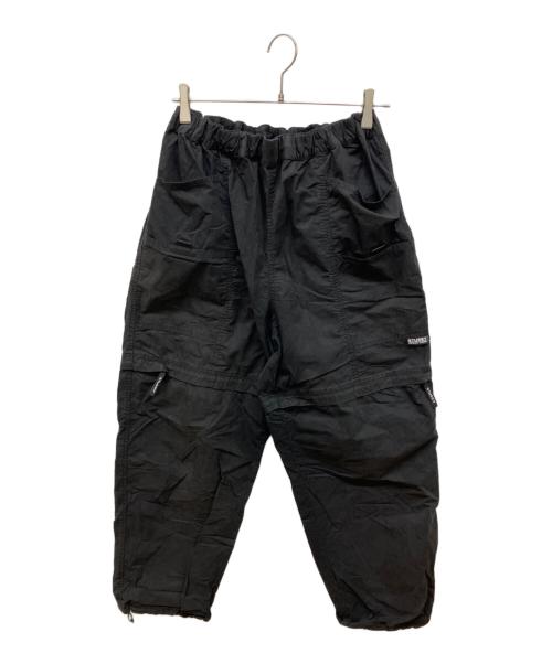 stussy（ステューシー）stussy (ステューシー) NYCO CONVERTIBLE PANT ブラック サイズ:34の古着・服飾アイテム