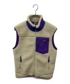 Patagoniaパタゴニア）の古着「クラシック・レトロX・ベスト」｜ベージュ×パープル