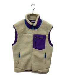Patagonia（パタゴニア）の古着「クラシック・レトロX・ベスト」｜ベージュ×パープル