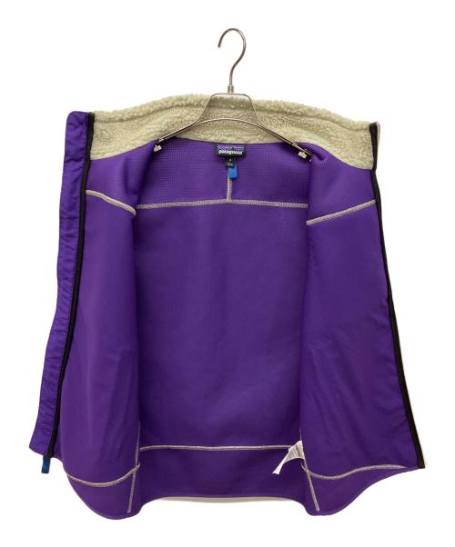 Patagonia（パタゴニア）Patagonia (パタゴニア) クラシック・レトロX・ベスト ベージュ×パープル サイズ:Mの古着・服飾アイテム