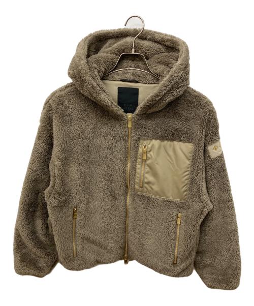 TATRAS（タトラス）TATRAS (タトラス) SAIボアフーディーブルゾン　ジップアップジャケット ブラウン サイズ:01の古着・服飾アイテム