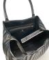 中古・古着 ANYA HINDMARCH (アニヤ・ハインドマーチ) BELVEDERE　トートバッグ ブラック：13000円