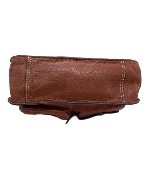 ANYA HINDMARCH（アニヤ・ハインドマーチ）ANYA HINDMARCH (アニヤ・ハインドマーチ) MULTI POCKET SATCHEL　マルチ・ポケット・サッチェル ブラウンの古着・服飾アイテム
