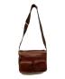 ANYA HINDMARCH (アニヤ・ハインドマーチ) MULTI POCKET SATCHEL　マルチ・ポケット・サッチェル ブラウン：25000円