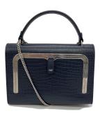 ANYA HINDMARCHアニヤ・ハインドマーチ）の古着「Small Postbox Bag」｜ネイビー