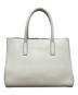 ANYA HINDMARCH (アニヤ・ハインドマーチ) エブリースマイリーウインクトートバッグ アイボリー：20000円
