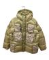 WILD THINGS（ワイルドシングス）の古着「MULTI POCKET DOWN JACKET　コラボ マルチポケットﾀﾞｳﾝｼﾞｬｹｯﾄ」｜ベージュ