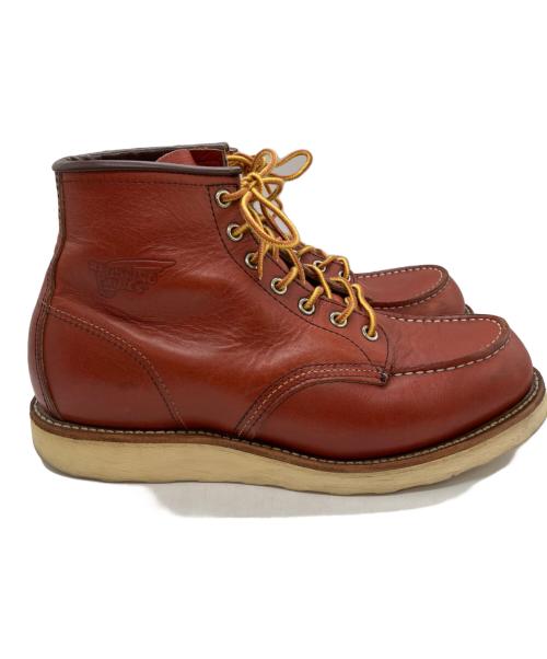 RED WING（レッドウィング）RED WING (レッドウィング) 6-inch Classic Moc ブラウン サイズ:26.5の古着・服飾アイテム