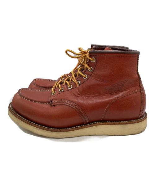 RED WING（レッドウィング）RED WING (レッドウィング) 6-inch Classic Moc ブラウン サイズ:26.5の古着・服飾アイテム