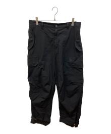 ISAMU KATAYAMA BACKLASH（イサムカタヤマ・バックラッシュ）の古着「WIDE CARGO PANTS」｜ブラック