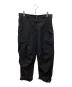 ISAMU KATAYAMA BACKLASH（イサムカタヤマ・バックラッシュ）の古着「WIDE CARGO PANTS」｜ブラック