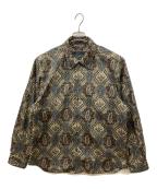 SOPHNET.ソフネット）の古着「ALBINI BIG REGULAR COLLAR SHIRT」｜ブラウン