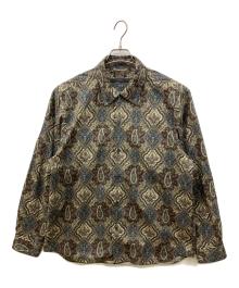 SOPHNET.（ソフネット）の古着「ALBINI BIG REGULAR COLLAR SHIRT」｜ブラウン