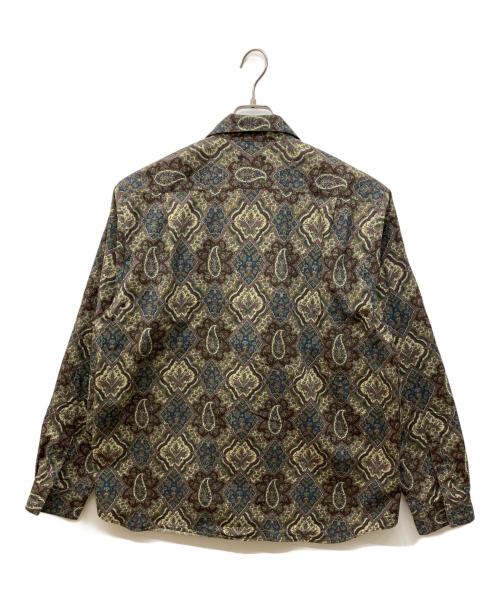 SOPHNET.（ソフネット）SOPHNET. (ソフネット) ALBINI BIG REGULAR COLLAR SHIRT ブラウン サイズ:Mの古着・服飾アイテム
