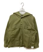 NEIGHBORHOODネイバーフッド）の古着「HOODED SHIRT LS」｜カーキ