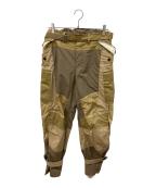 sacaiサカイ）の古着「FABRIC COMBO PANTS」｜ベージュ