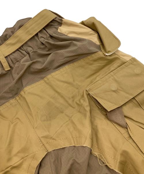 sacai（サカイ）sacai (サカイ) FABRIC COMBO PANTS ベージュ サイズ:1の古着・服飾アイテム