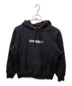 SUPREMEシュプリーム）の古着「Motion Logo Hooded Sweatshirt」｜ブラック