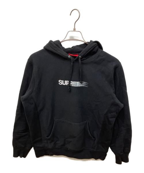 SUPREME（シュプリーム）Supreme (シュプリーム) Motion Logo Hooded Sweatshirt ブラック サイズ:Mの古着・服飾アイテム