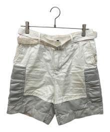 sacai（サカイ）の古着「ドッキンカーゴショーツ」｜ホワイト