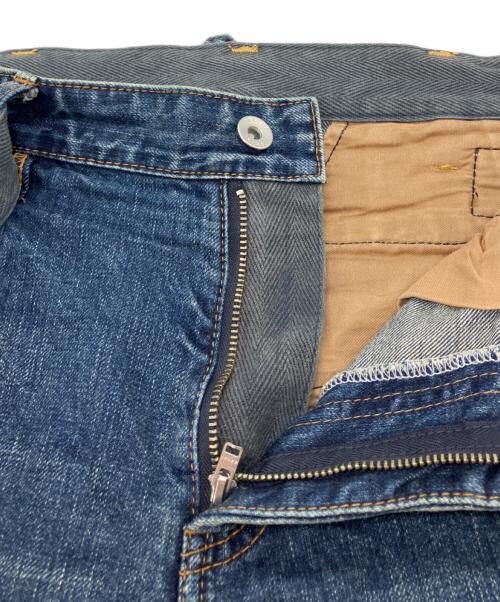 sacai（サカイ）sacai (サカイ) Patch Work Denim Pants インディゴ サイズ:1の古着・服飾アイテム