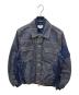 A.P.C.（アーペーセー）の古着「MA-1ドッキングデニムジャケット」｜インディゴ