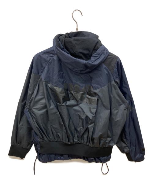 NIKE（ナイキ）NIKE (ナイキ) sacai (サカイ) 再構築アノラックジャケット ネイビー サイズ:Sの古着・服飾アイテム