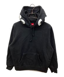SUPREME（シュプリーム）の古着「Contrast Hooded Sweatshirt」｜ブラック
