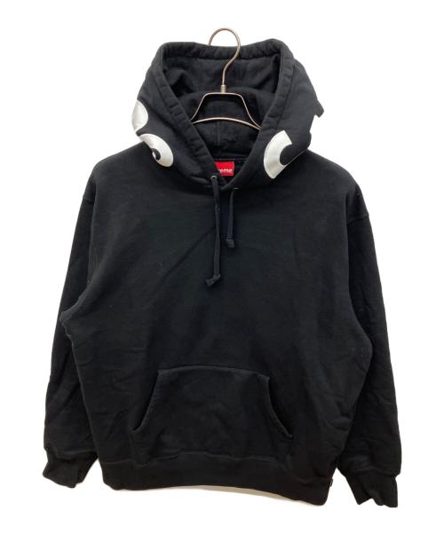 SUPREME（シュプリーム）Supreme (シュプリーム) Contrast Hooded Sweatshirt ブラック サイズ:Mの古着・服飾アイテム