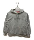 SUPREME×KAWSシュプリーム×カウズ）の古着「21SS Challk Box Logo Hooded」｜グレー