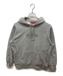SUPREME×KAWS（シュプリーム×カウズ）の古着「21SS Challk Box Logo Hooded」｜グレー
