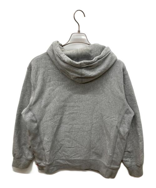 SUPREME（シュプリーム）Supreme (シュプリーム) KAWS (カウズ) 21SS Challk Box Logo Hooded グレー サイズ:Mの古着・服飾アイテム