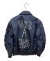 sacai (サカイ) UNDERCOVER (アンダーカバー) コラボMA-1ジャケット ネイビー サイズ:1：40000円