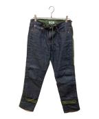 A.P.C.×sacaiアーペーセー×サカイ）の古着「PANTALON HARU DENIM PANTS」｜インディゴ