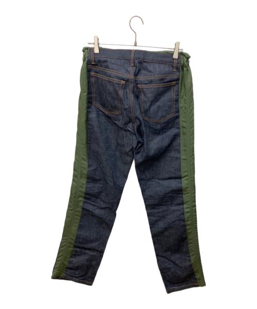 A.P.C.（アーペーセー）A.P.C. (アーペーセー) sacai (サカイ) PANTALON HARU DENIM PANTS インディゴ サイズ:Sの古着・服飾アイテム