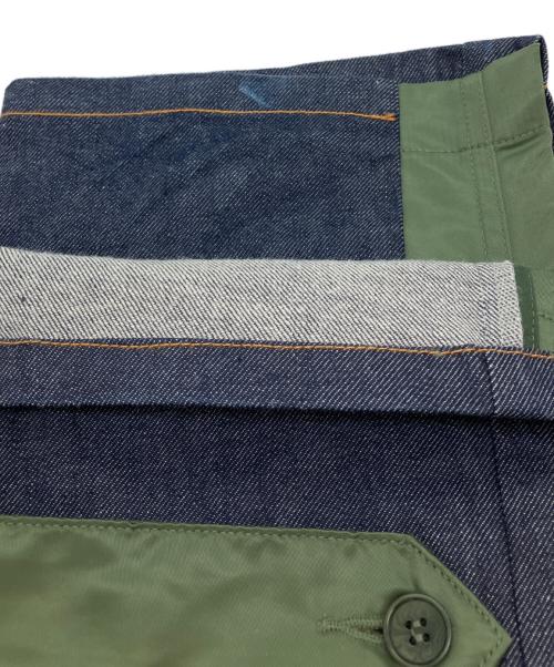 A.P.C.（アーペーセー）A.P.C. (アーペーセー) sacai (サカイ) PANTALON HARU DENIM PANTS インディゴ サイズ:Sの古着・服飾アイテム