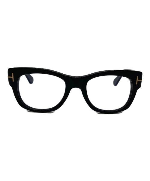 TOM FORD（トムフォード）TOM FORD (トムフォード) 伊達眼鏡 ブラック サイズ:52□20-140の古着・服飾アイテム