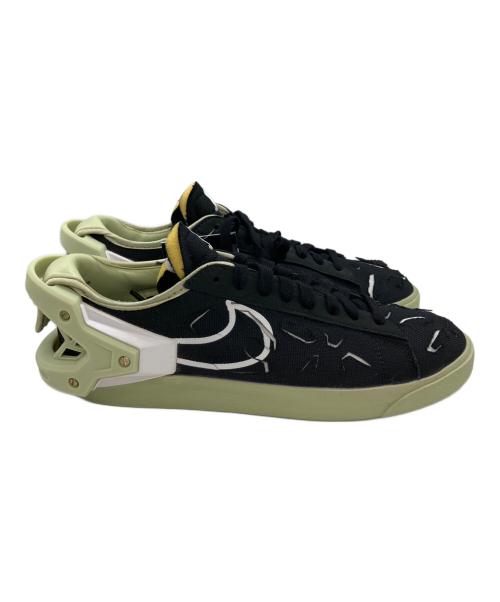NIKE（ナイキ）NIKE (ナイキ) ACRONYM (アクロニウム) Blazer Low ブラック×イエロー サイズ:26 未使用品の古着・服飾アイテム