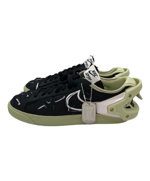 NIKE（ナイキ）NIKE (ナイキ) ACRONYM (アクロニウム) Blazer Low ブラック×イエロー サイズ:26 未使用品の古着・服飾アイテム
