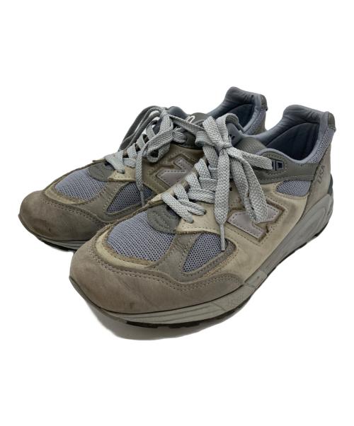 NEW BALANCE（ニューバランス）NEW BALANCE (ニューバランス) WTAPS (ダブルタップス) コラボローカットスニーカー グレー サイズ:26の古着・服飾アイテム