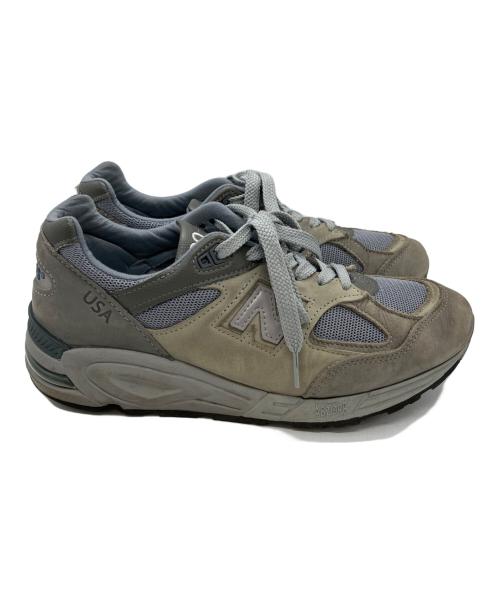 NEW BALANCE（ニューバランス）NEW BALANCE (ニューバランス) WTAPS (ダブルタップス) コラボローカットスニーカー グレー サイズ:26の古着・服飾アイテム