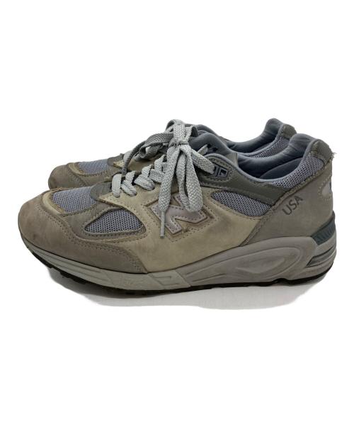 NEW BALANCE（ニューバランス）NEW BALANCE (ニューバランス) WTAPS (ダブルタップス) コラボローカットスニーカー グレー サイズ:26の古着・服飾アイテム