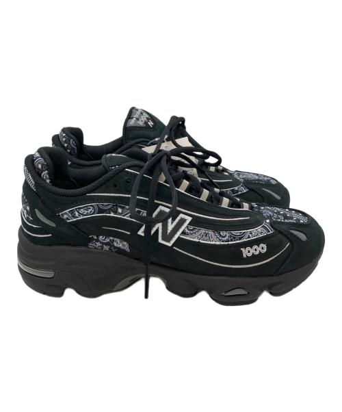 NEW BALANCE（ニューバランス）NEW BALANCE (ニューバランス) atmos (アトモス) ローカットスニーカー ブラック サイズ:25.5 未使用品の古着・服飾アイテム