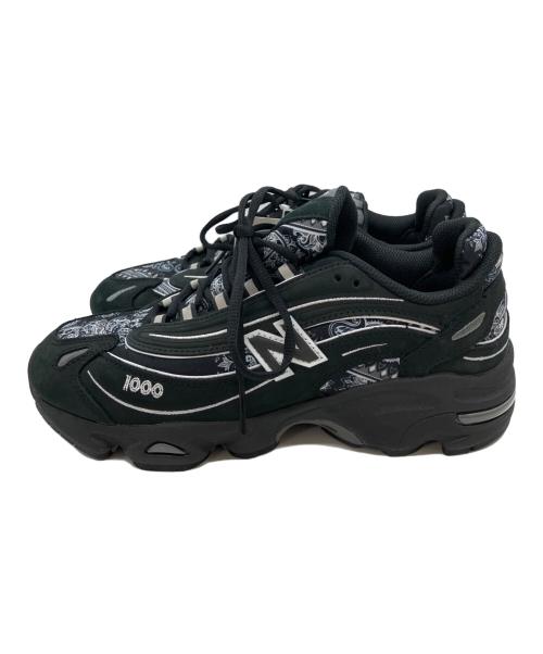 NEW BALANCE（ニューバランス）NEW BALANCE (ニューバランス) atmos (アトモス) ローカットスニーカー ブラック サイズ:25.5 未使用品の古着・服飾アイテム