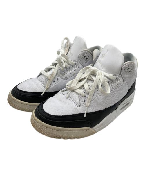 NIKE（ナイキ）NIKE (ナイキ) FRAGMENT DESIGN (フラグメントデザイン) AIR JORDAN 3 RETRO SP ホワイト サイズ:26.5の古着・服飾アイテム