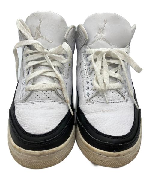 NIKE（ナイキ）NIKE (ナイキ) FRAGMENT DESIGN (フラグメントデザイン) AIR JORDAN 3 RETRO SP ホワイト サイズ:26.5の古着・服飾アイテム