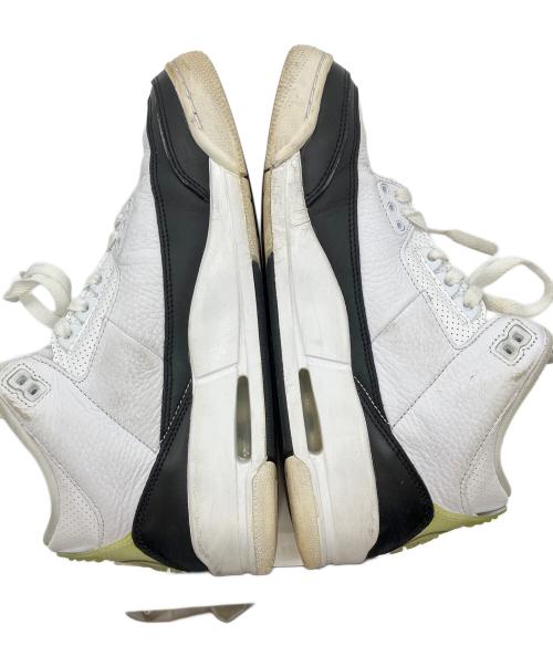 NIKE（ナイキ）NIKE (ナイキ) FRAGMENT DESIGN (フラグメントデザイン) AIR JORDAN 3 RETRO SP ホワイト サイズ:26.5の古着・服飾アイテム