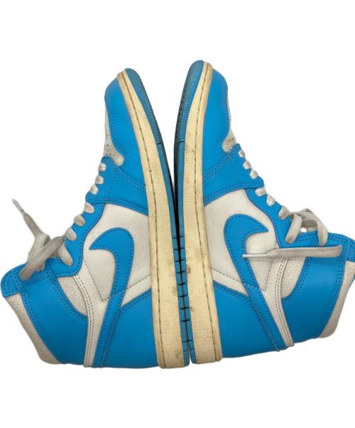 NIKE（ナイキ）NIKE (ナイキ) AIR JORDAN 1 RETRO HIGH OG ブルー サイズ:26の古着・服飾アイテム
